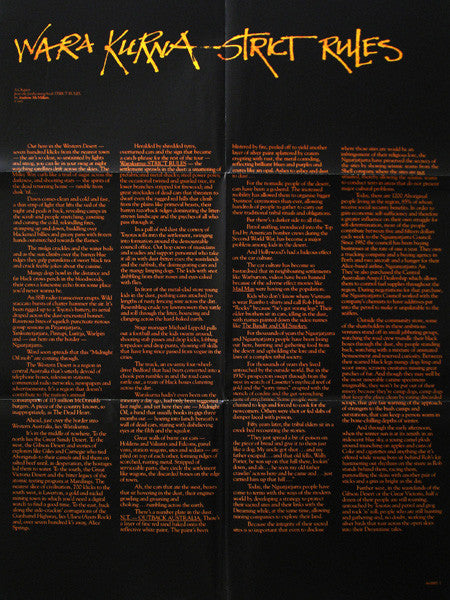 Midnight Oil – Diesel And Dust LP vinyl record, image 6 of 9