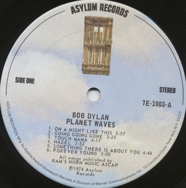 Bob Dylan – Planet Waves LP vinyl record, image 4 of 6