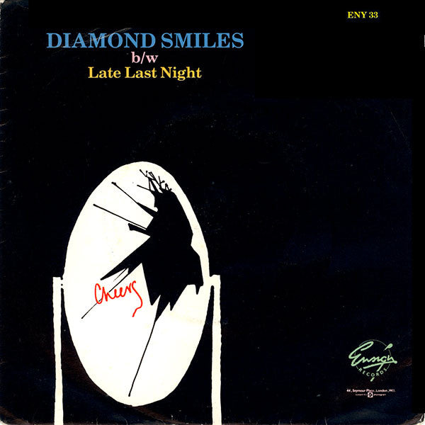 The Boomtown Rats – Diamond Smiles 7" vinyl record, image 1 of 3