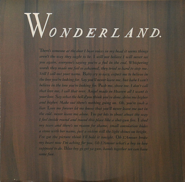 Erasure – Wonderland LP vinyl record, image 4 of 10