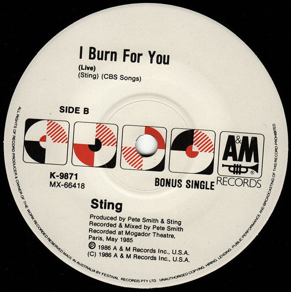 Sting – Russians (2x7") 7" vinyl record, image 7 of 7