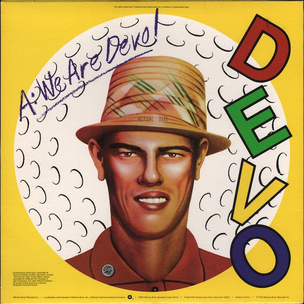 Devo – Q: Are We Not Men? A: We Are Devo! LP vinyl record, image 2 of 7