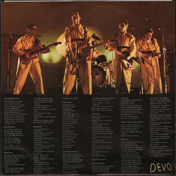 Devo – Q: Are We Not Men? A: We Are Devo! LP vinyl record, image 5 of 7