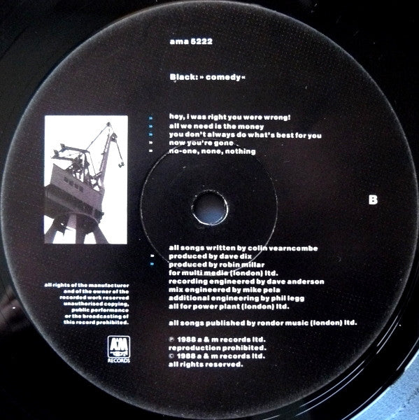 Black – Comedy LP vinyl record, image 6 of 6