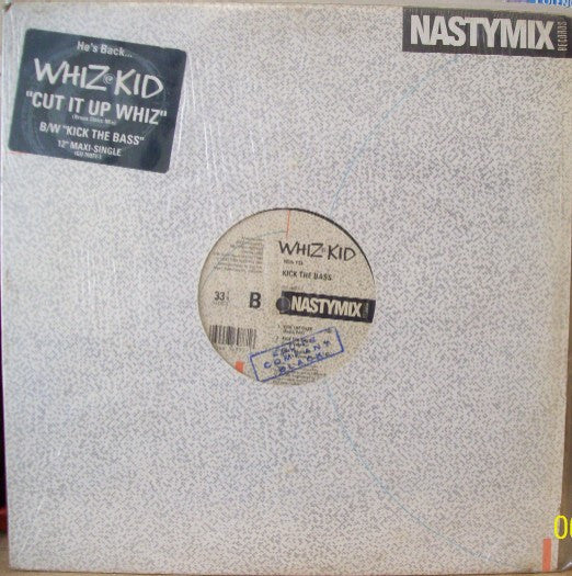 Whiz Kid, YSL – Cut It Up Whiz / Kick The Bass 12" vinyl record, image 2 of 2