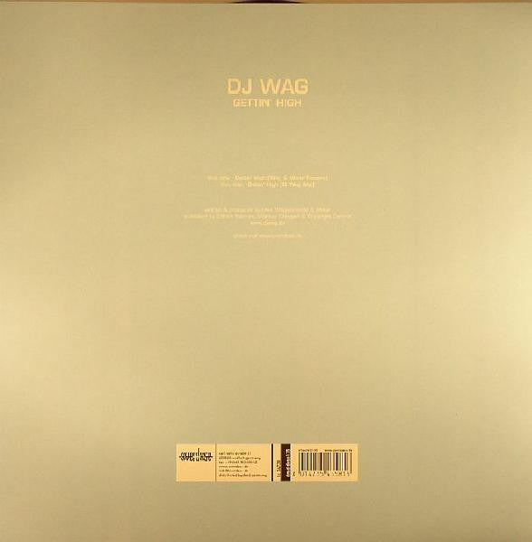 DJ Wag – Gettin' High 12" vinyl record, image 2 of 2
