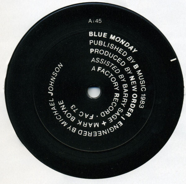 New Order – Blue Monday 12" vinyl record, image 3 of 5