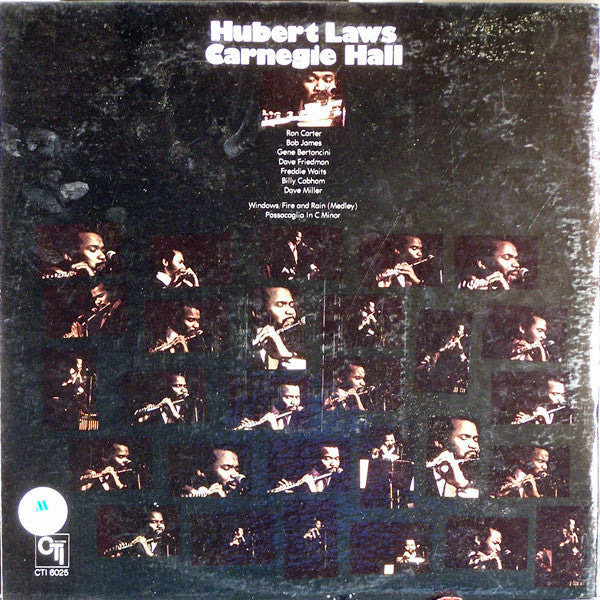 Hubert Laws – Carnegie Hall LP vinyl record, image 4 of 6