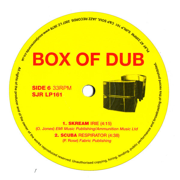 Various – Box Of Dub - Dubstep And Future Dub (3xLP) LP vinyl record, image 9 of 9