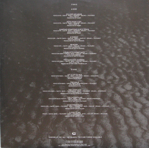 The Cure – Standing On A Beach • The Singles LP vinyl record, image 8 of 8