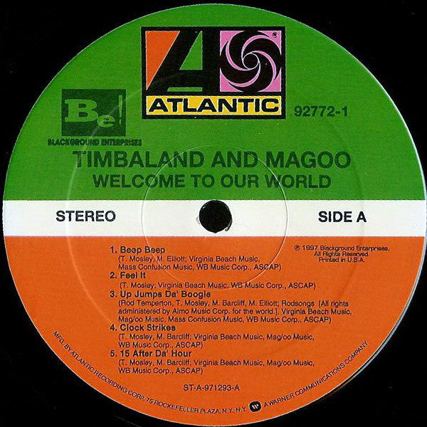Timbaland & Magoo – Welcome To Our World (2xLP) LP vinyl record, image 3 of 5