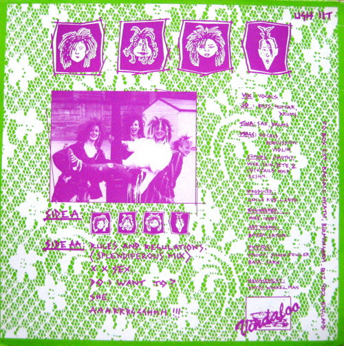 We've Got A Fuzzbox And We're Gonna Use It – Rules And Regulations 12" vinyl record, image 2 of 5