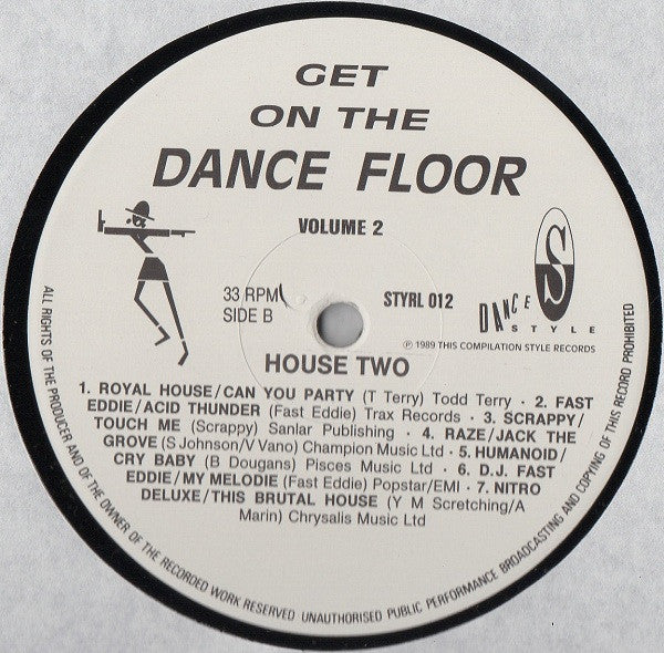 Various – Get On The Dance Floor Volume 2 LP vinyl record, image 3 of 4