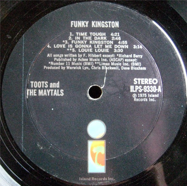 Toots & The Maytals – Funky Kingston LP vinyl record, image 3 of 4