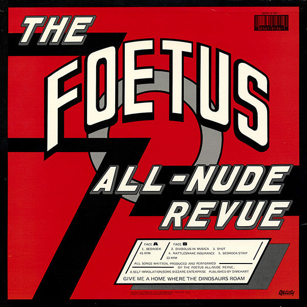Foetus – Bedrock 12" vinyl record, image 2 of 6