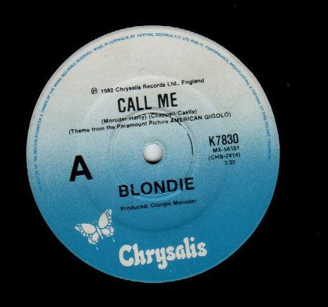 Blondie, Giorgio Moroder – Call Me
