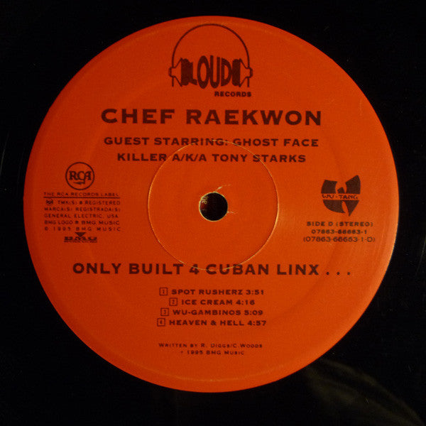 Raekwon, Ghostface Killah, Tony Starks – Only Built 4 Cuban Linx... (2xLP) LP vinyl record, image 6 of 6