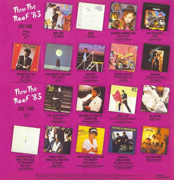 Various – Thru The Roof '83 LP vinyl record, image 2 of 4