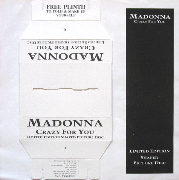 Madonna – Crazy For You 7" vinyl record, image 3 of 4