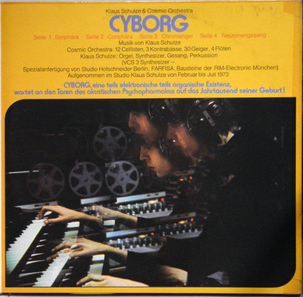 Klaus Schulze – Cyborg (2xLP) LP vinyl record, image 4 of 9