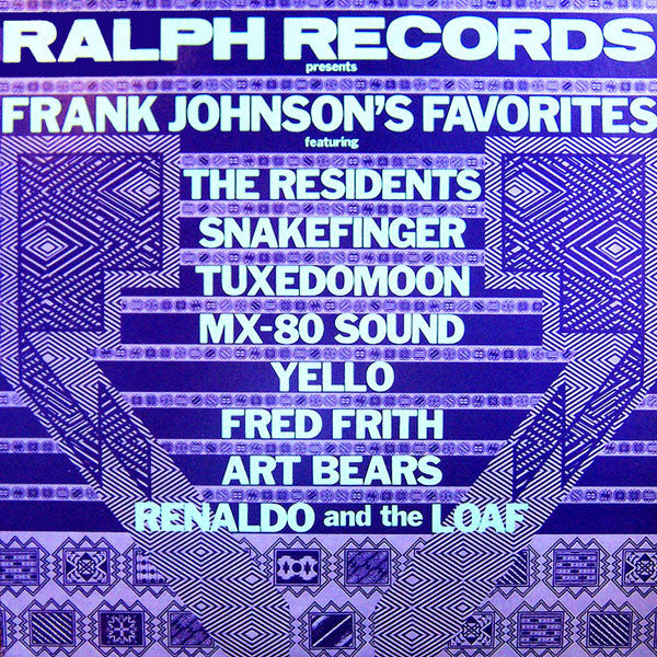 Various – Frank Johnson's Favorites LP vinyl record, image 1 of 6