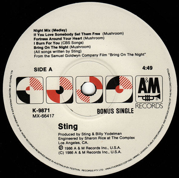 Sting – Russians (2x7") 7" vinyl record, image 6 of 7