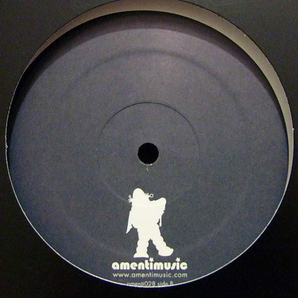 Olivier Desmet & Chuck Diesel – All Alone In The Dark With... 12" vinyl record, image 2 of 2