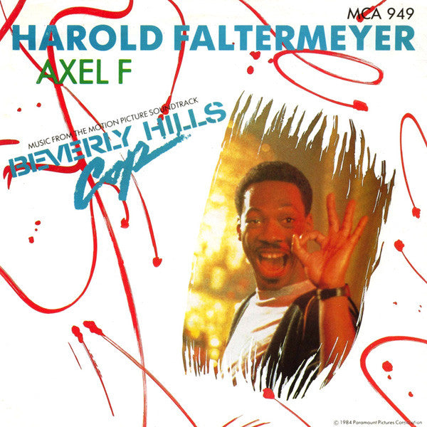 Harold Faltermeyer – Axel F 7" vinyl record, image 1 of 4