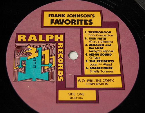 Various – Frank Johnson's Favorites LP vinyl record, image 3 of 6