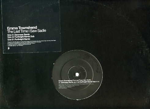 Emma Townshend – The Last Time I Saw Sadie 12" vinyl record