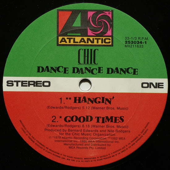 Chic – Dance Dance Dance 12" vinyl record, image 3 of 4