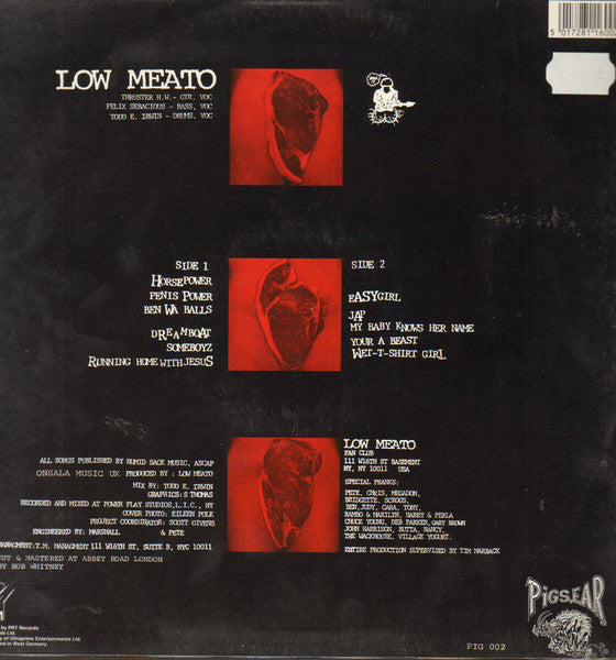 Low Meato – Low Meato LP vinyl record, image 3 of 8
