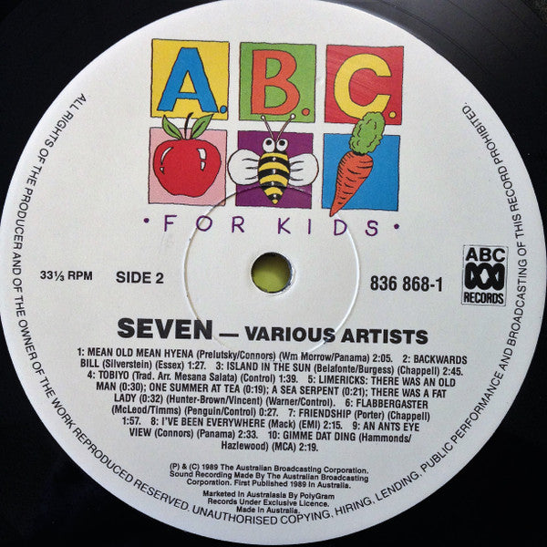 Various – Seven LP vinyl record, image 4 of 4