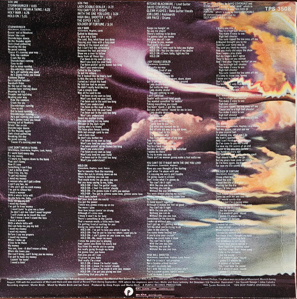Deep Purple – Stormbringer LP vinyl record, image 2 of 4