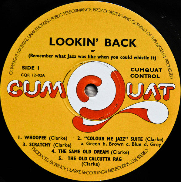 Bruce Clarke, Dick Healey, Frank Smith, Billy Hyde, Various – Lookin' Back (Or Remember What Jazz Was Like? When You Could Whistle It) (2xLP) LP vinyl record, image 5 of 8