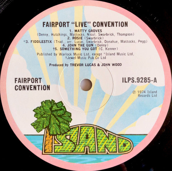 Fairport Convention – Fairport Live Convention LP vinyl record, image 3 of 6