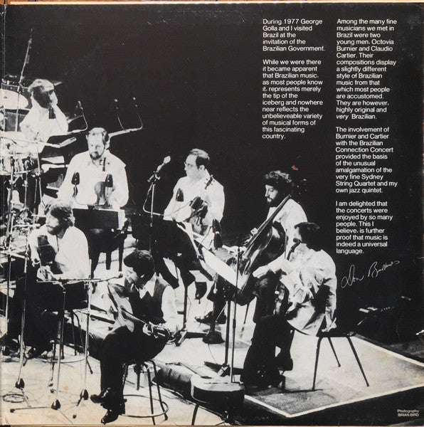 Don Burrows, The Brazilian Connection, Burnier & Cartier, The Don Burrows Quintet, George Golla, The Sydney String Quartet – Don Burrows And The Brazilian Connection (2xLP) LP vinyl record, image 5 of 10