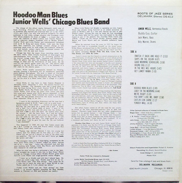 Junior Wells' Chicago Blues Band, Buddy Guy – Hoodoo Man Blues LP vinyl record, image 2 of 7