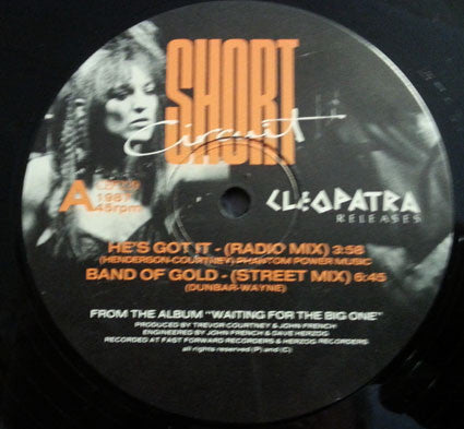 Short Circuit – He's Got It / Band Of Gold 12" vinyl record, image 3 of 4