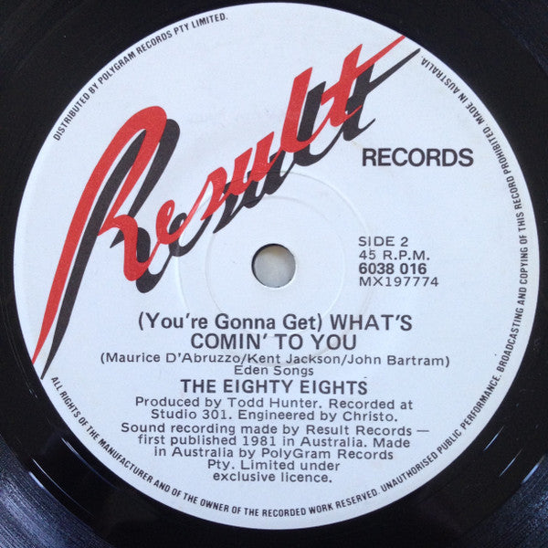 The Eighty Eights – ( She Fell In Love With ) James Bond 7" vinyl record, image 4 of 4