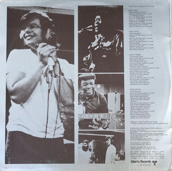 Canned Heat, John Lee Hooker – Hooker 'N' Heat (2xLP) LP vinyl record, image 2 of 8