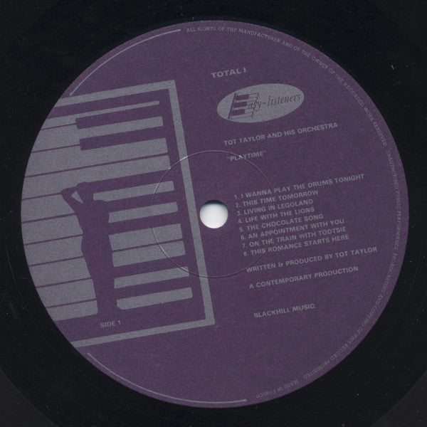 Tot Taylor & His Orchestra – Playtime LP vinyl record, image 3 of 6