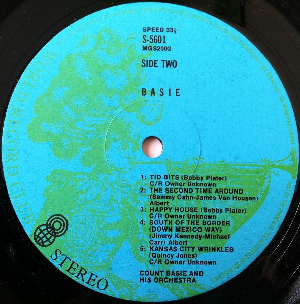 Count Basie Orchestra – Basie LP vinyl record, image 4 of 4