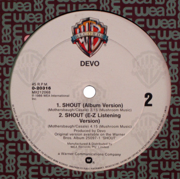 Devo – Here To Go 12" vinyl record, image 5 of 5
