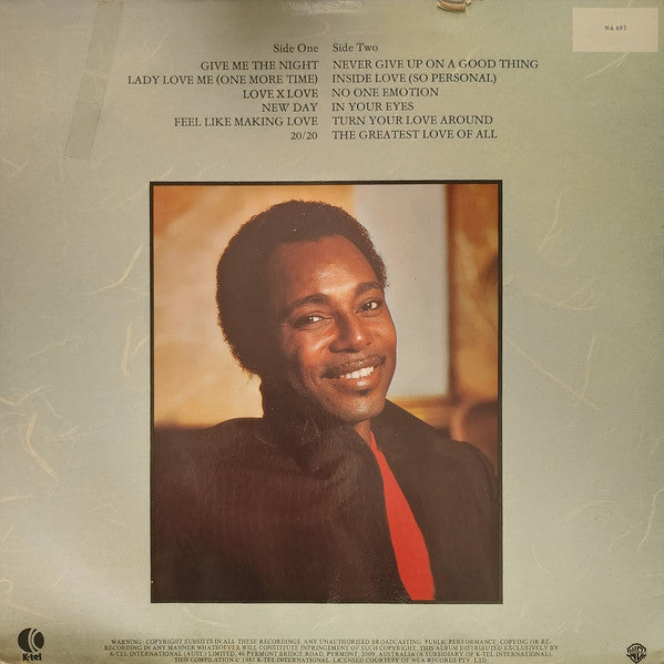 George Benson – The Love Songs LP vinyl record, image 2 of 2
