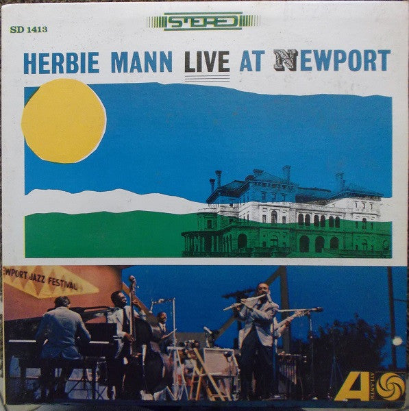 Herbie Mann – Live At Newport LP vinyl record, image 1 of 4