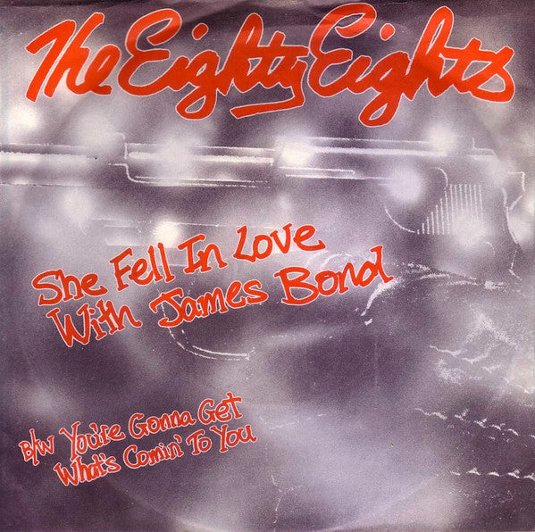 The Eighty Eights – ( She Fell In Love With ) James Bond 7" vinyl record, image 2 of 4