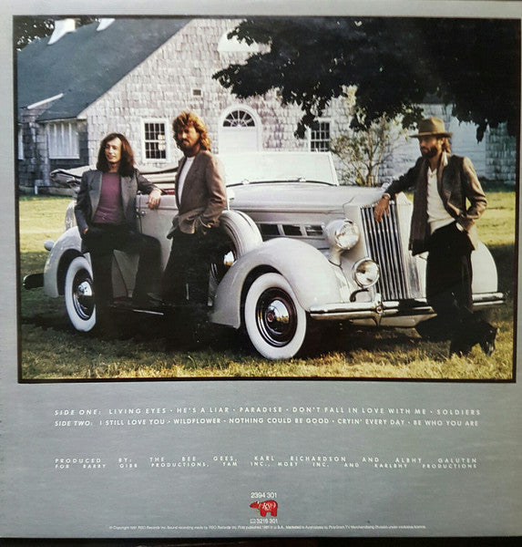 Bee Gees – Living Eyes LP vinyl record, image 2 of 8