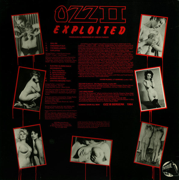 Ozz – Exploited LP vinyl record, image 2 of 5