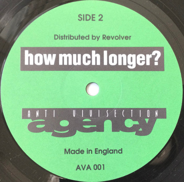 Various – (Over A Century Of Vivisection And Anti-Vivisection) How Much Longer? LP vinyl record, image 4 of 4
